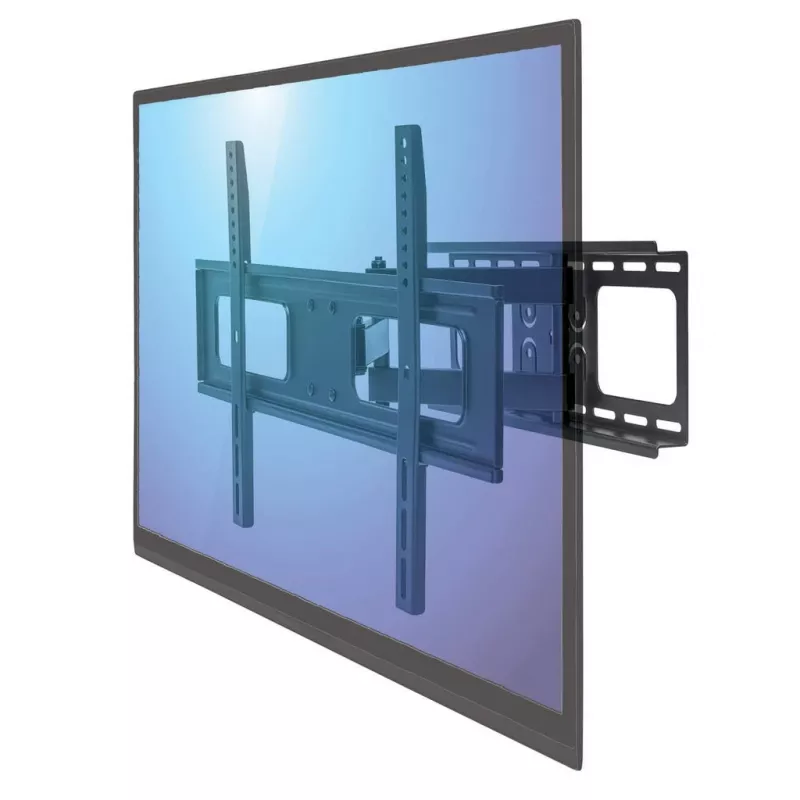Suporte de parede para TV Manhattan 461283 Full Motion 37-65 polegadas preto