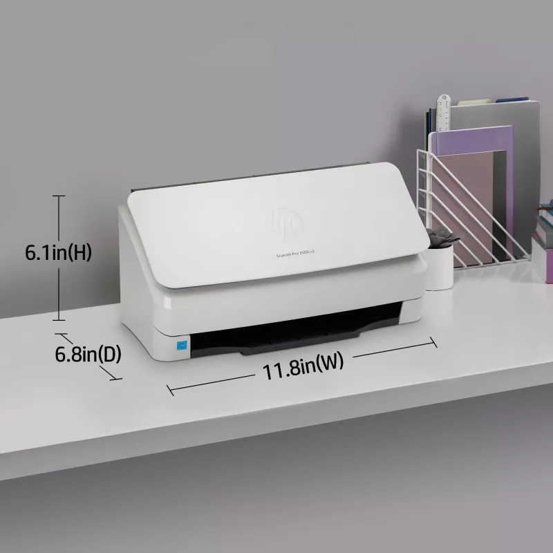 Digitalizador com alimentador HP Scanjet Pro 2000 s2