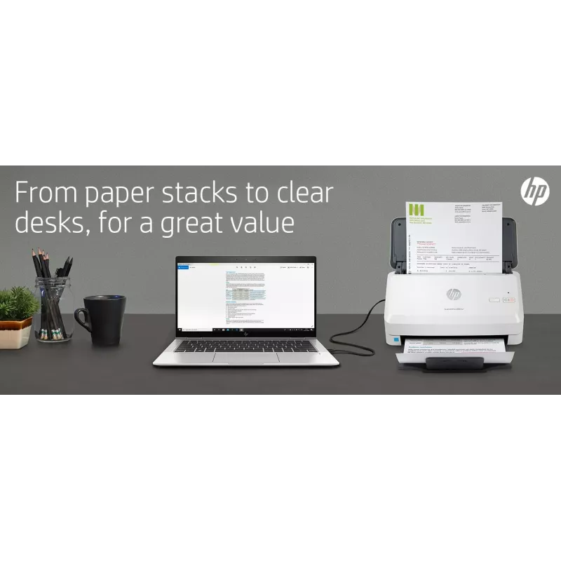 Digitalizador com alimentador HP Scanjet Pro 2000 s2