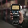 Conjunto de impressora de etiquetas DYMO LabelManager 420P de alto desempenho com bateria e portátil | teclado ABC com 4 rolos de etiquetas D1 e mala de transporte