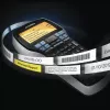 Conjunto de impressora de etiquetas DYMO LabelManager 420P de alto desempenho com bateria e portátil | teclado ABC com 4 rolos de etiquetas D1 e mala de transporte
