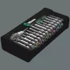 Wera 8100 SA 9 Zyklop Speed conjunto de roquetes, 1/4 polegada, medidas em polegadas (28 un.)