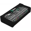 Wera 8100 SA 9 Zyklop Speed conjunto de roquetes, 1/4 polegada, medidas em polegadas (28 un.)
