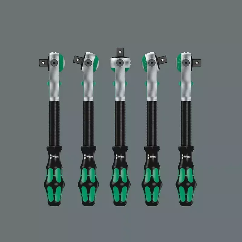 Wera 8100 SA 9 Zyklop Speed conjunto de roquetes, 1/4 polegada, medidas em polegadas (28 un.)