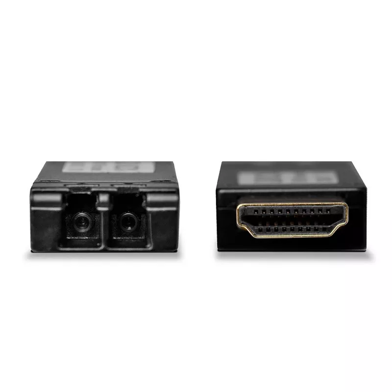 Emissor e recetor AV Lindy 300m fibra ótica HDMI 4K30 extensor