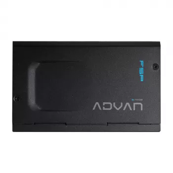 Fonte de alimentação FSP ADVAN GM 850W ATX ATX3.1 preta, 850 W, 100 - 240 V, 5,5 A, ativa, 100 W, 850 W