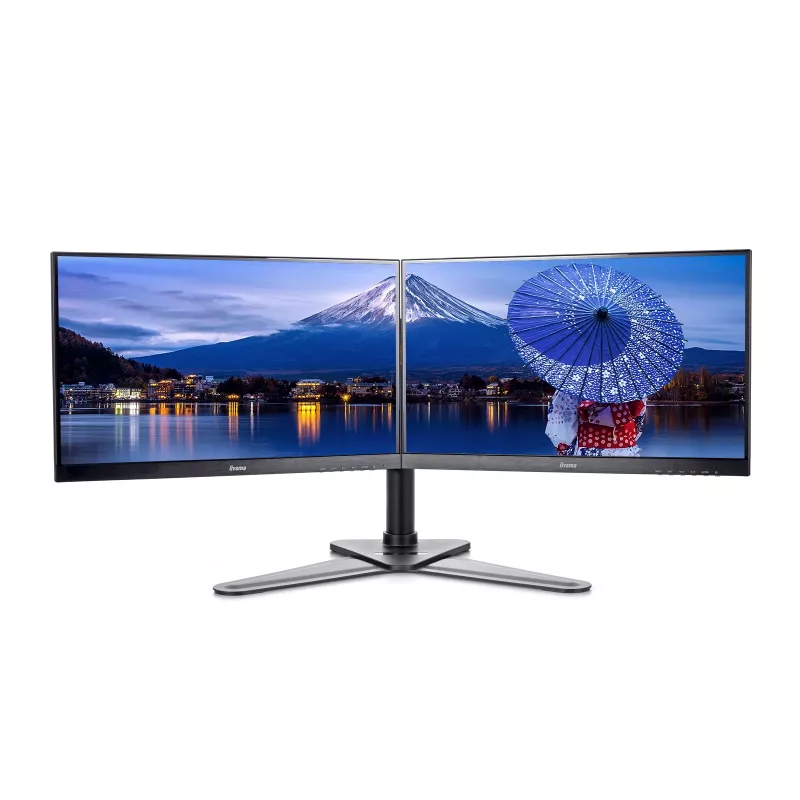Suporte de monitor / base iiyama DS1002D-B1 76,2 cm (30 polegadas) secretária preto
