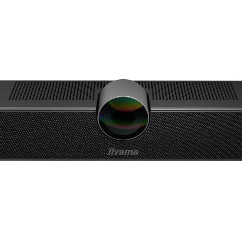 Câmara de videoconferência iiyama UC CAM120ULB-1 12 MP preta 3840 x 2160 píxeis 30 fps