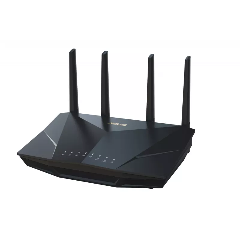 Router WLAN ASUS RT-AX5400 Gigabit Ethernet dual band (2,4 GHz / 5 GHz) preto