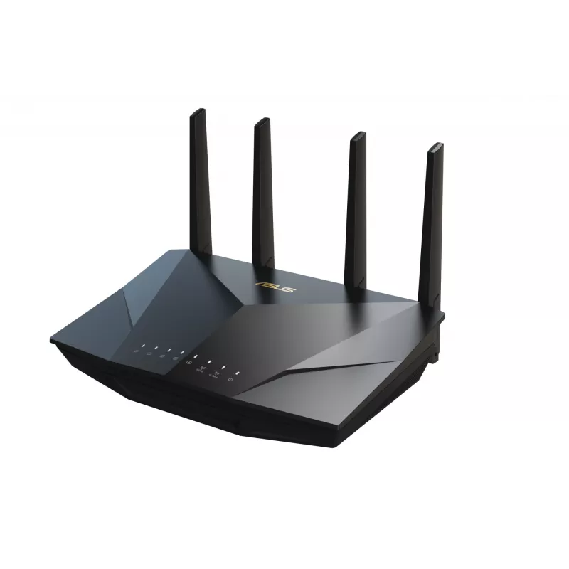 Router WLAN ASUS RT-AX5400 Gigabit Ethernet dual band (2,4 GHz / 5 GHz) preto
