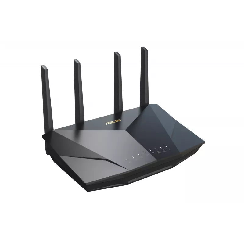 Router WLAN ASUS RT-AX5400 Gigabit Ethernet dual band (2,4 GHz / 5 GHz) preto