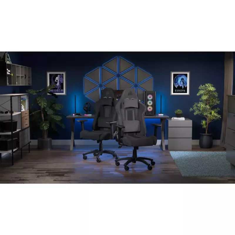 Cadeira gaming com assento acolchoado Corsair TC100