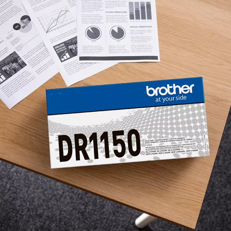 Tambor de impressora original Brother DR-1150 para DCP-L1640W HL-L1240W