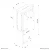 Suporte para CPU Neomounts CPU-D100 preto - máx. 30 kg - universal