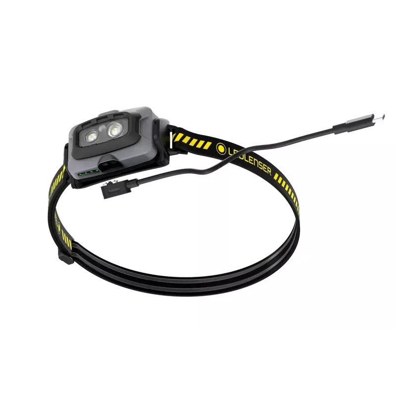 Lanterna frontal Ledlenser HF4R Work preta IP68 LED 20 lm
