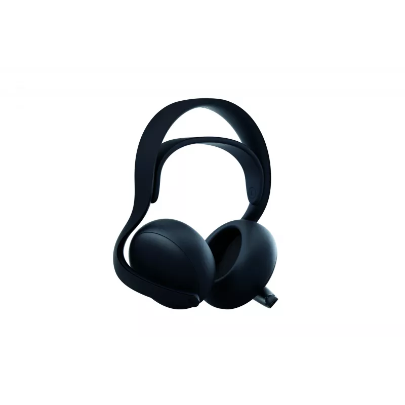 Headset Sony PULSE Elite — Bluetooth 5.0, estéreo 2.0, USB-C, bateria de 30 h, on-ear, com fios e sem fios, preto