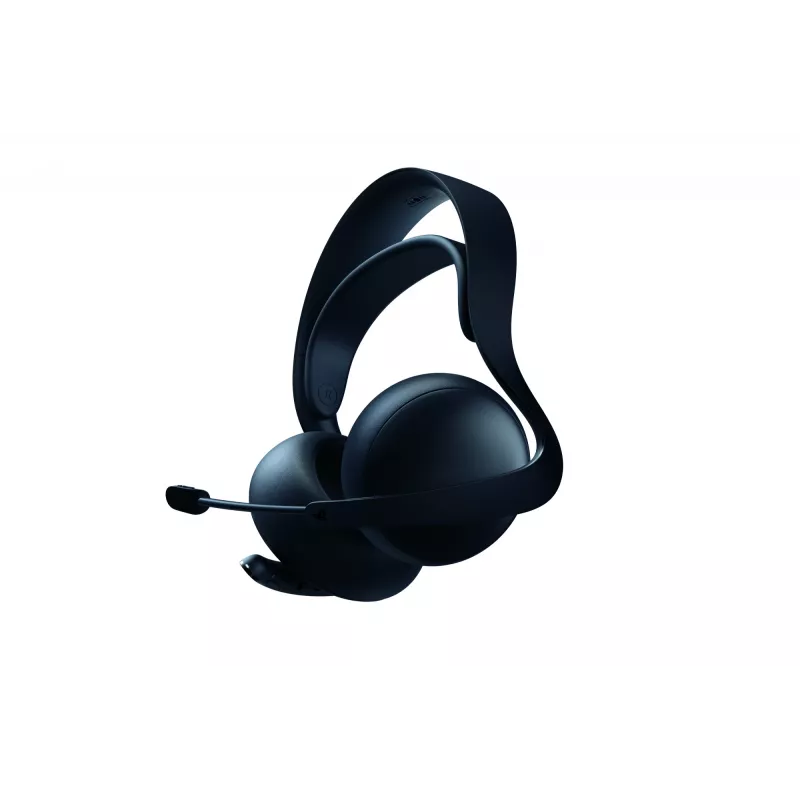 Headset Sony PULSE Elite — Bluetooth 5.0, estéreo 2.0, USB-C, bateria de 30 h, on-ear, com fios e sem fios, preto