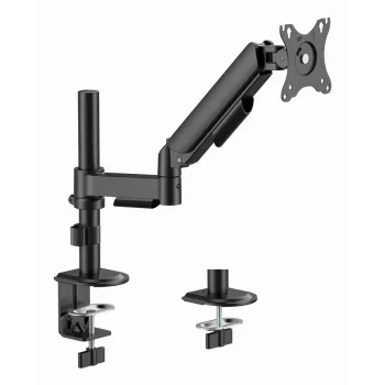 Braço de montagem ajustável para monitor de secretária GEMBIRD, 17-32 polegadas preto