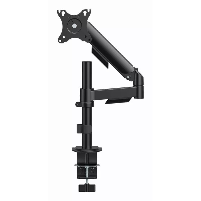 Braço de montagem ajustável para monitor de secretária GEMBIRD, 17-32 polegadas preto