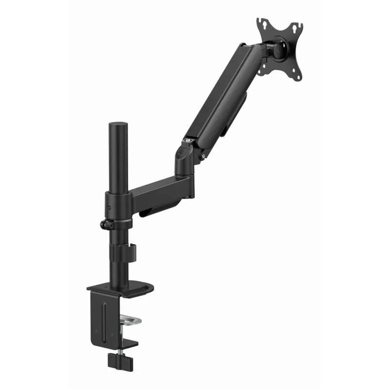 Braço de montagem ajustável para monitor de secretária GEMBIRD, 17-32 polegadas preto