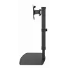 Gembird MS-D1ST-02 suporte de secretária para monitor, ajustável em altura e de movimento total, 17–32 polegadas, 8 kg, preto