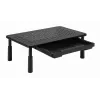Gembird MS-TABLE-D-01 suporte ajustável para monitor com gaveta