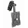 Suporte de teto para TV GEMBIRD CM-43ST-01, totalmente articulado, para televisores de 19–43 polegadas, aço, inclinação 0–90°, rotação ±45°, VESA 75×75–200×200, máx. 20 kg, preto