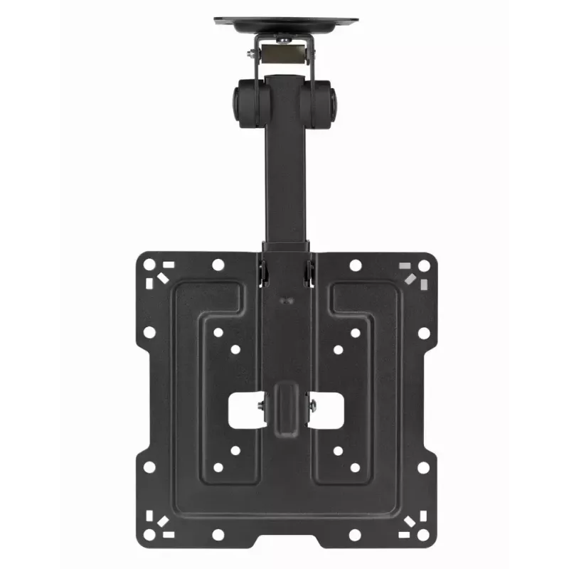 Suporte de teto para TV GEMBIRD CM-43ST-01, totalmente articulado, para televisores de 19–43 polegadas, aço, inclinação 0–90°, rotação ±45°, VESA 75×75–200×200, máx. 20 kg, preto