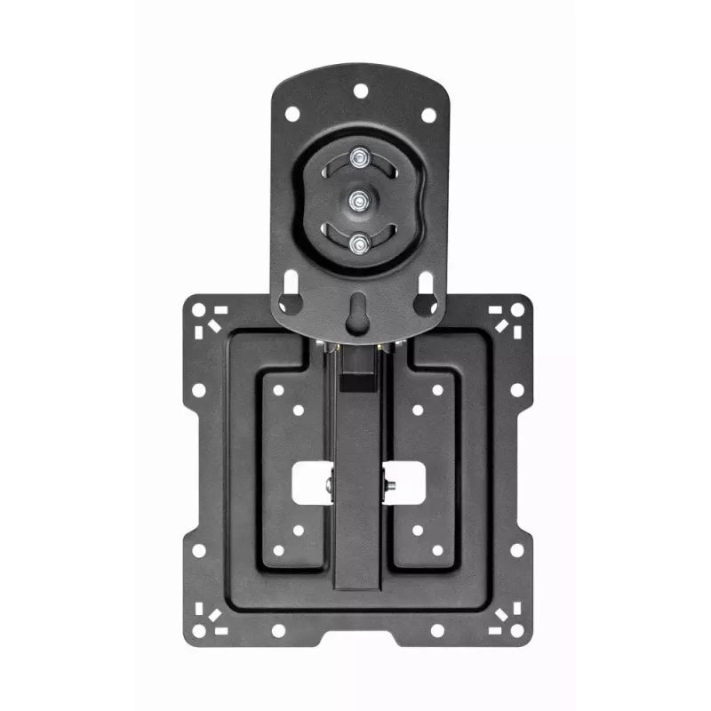 Suporte de teto para TV GEMBIRD CM-43ST-01, totalmente articulado, para televisores de 19–43 polegadas, aço, inclinação 0–90°, rotação ±45°, VESA 75×75–200×200, máx. 20 kg, preto