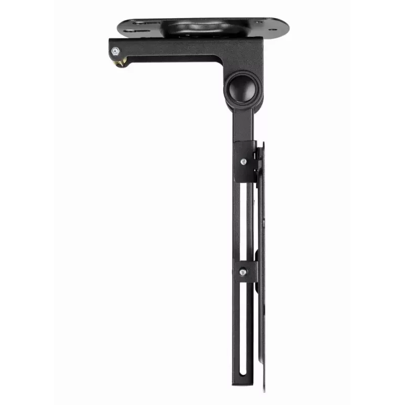 Suporte de teto para TV GEMBIRD CM-43ST-01, totalmente articulado, para televisores de 19–43 polegadas, aço, inclinação 0–90°, rotação ±45°, VESA 75×75–200×200, máx. 20 kg, preto
