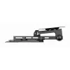 Suporte de teto para TV GEMBIRD CM-43ST-01, totalmente articulado, para televisores de 19–43 polegadas, aço, inclinação 0–90°, rotação ±45°, VESA 75×75–200×200, máx. 20 kg, preto