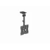 Suporte de teto para TV GEMBIRD CM-55ST-01 – suporte de teto totalmente articulado para 23–55 polegadas (75x75–400x400 VESA), máx. 20 kg, preto