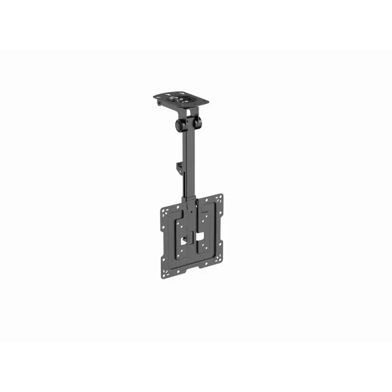 Suporte de teto para TV GEMBIRD CM-55ST-01 – suporte de teto totalmente articulado para 23–55 polegadas (75x75–400x400 VESA), máx. 20 kg, preto