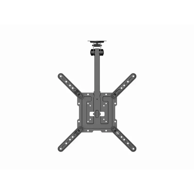 Suporte de teto para TV GEMBIRD CM-55ST-01 – suporte de teto totalmente articulado para 23–55 polegadas (75x75–400x400 VESA), máx. 20 kg, preto