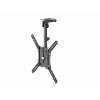 Suporte de teto para TV GEMBIRD CM-55ST-01 – suporte de teto totalmente articulado para 23–55 polegadas (75x75–400x400 VESA), máx. 20 kg, preto