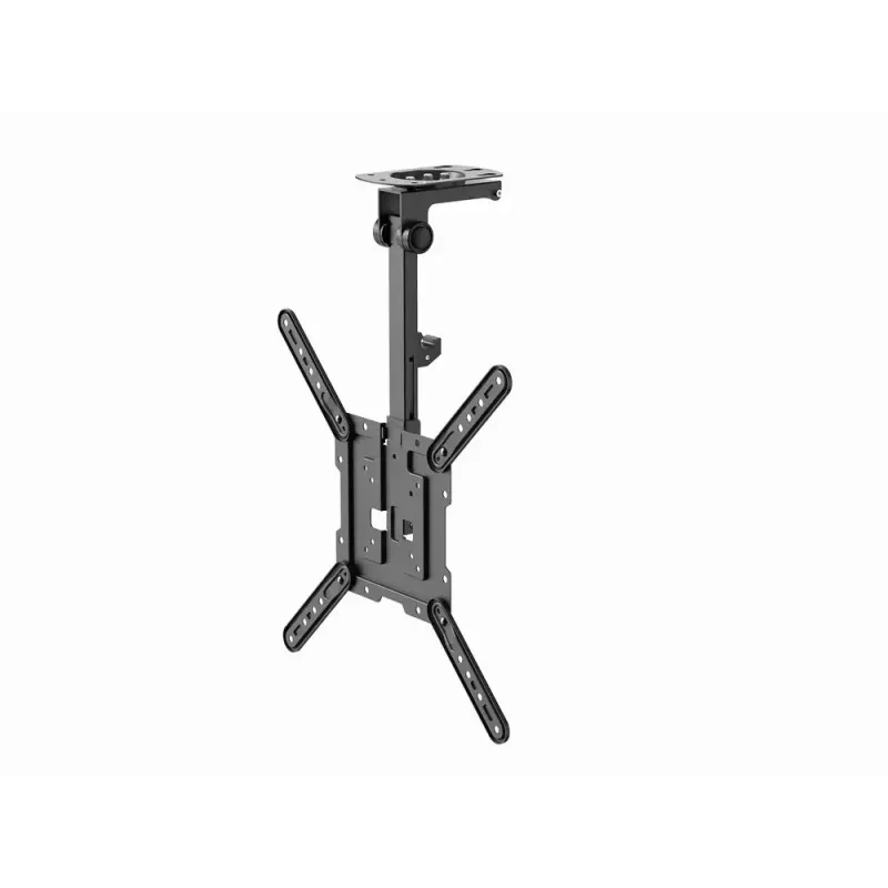 Suporte de teto para TV GEMBIRD CM-55ST-01 – suporte de teto totalmente articulado para 23–55 polegadas (75x75–400x400 VESA), máx. 20 kg, preto