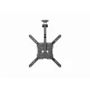 Suporte de teto para TV GEMBIRD CM-55ST-01 – suporte de teto totalmente articulado para 23–55 polegadas (75x75–400x400 VESA), máx. 20 kg, preto