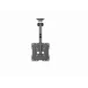 Suporte de teto para TV GEMBIRD CM-55ST-01 – suporte de teto totalmente articulado para 23–55 polegadas (75x75–400x400 VESA), máx. 20 kg, preto