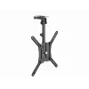 Suporte de teto para TV GEMBIRD CM-55ST-01 – suporte de teto totalmente articulado para 23–55 polegadas (75x75–400x400 VESA), máx. 20 kg, preto