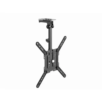 Suporte de teto para TV GEMBIRD CM-55ST-01 – suporte de teto totalmente articulado para 23–55 polegadas (75x75–400x400 VESA), máx. 20 kg, preto