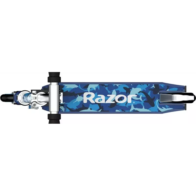 Razor Model A Shark Camo 13010345 trotinete infantil, guiador ajustável, azul