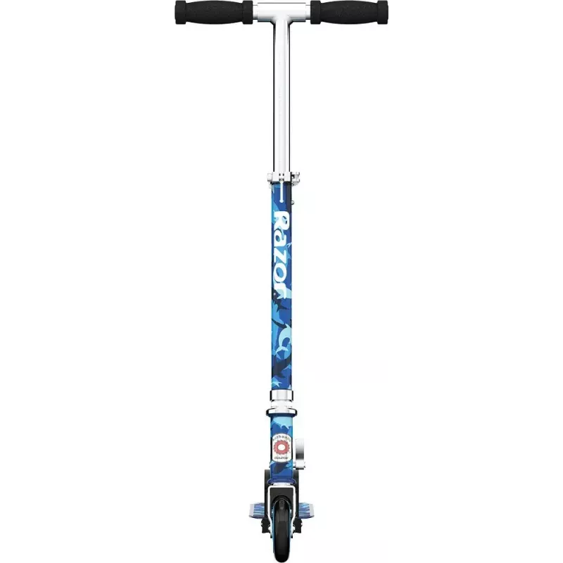 Razor Model A Shark Camo 13010345 trotinete infantil, guiador ajustável, azul