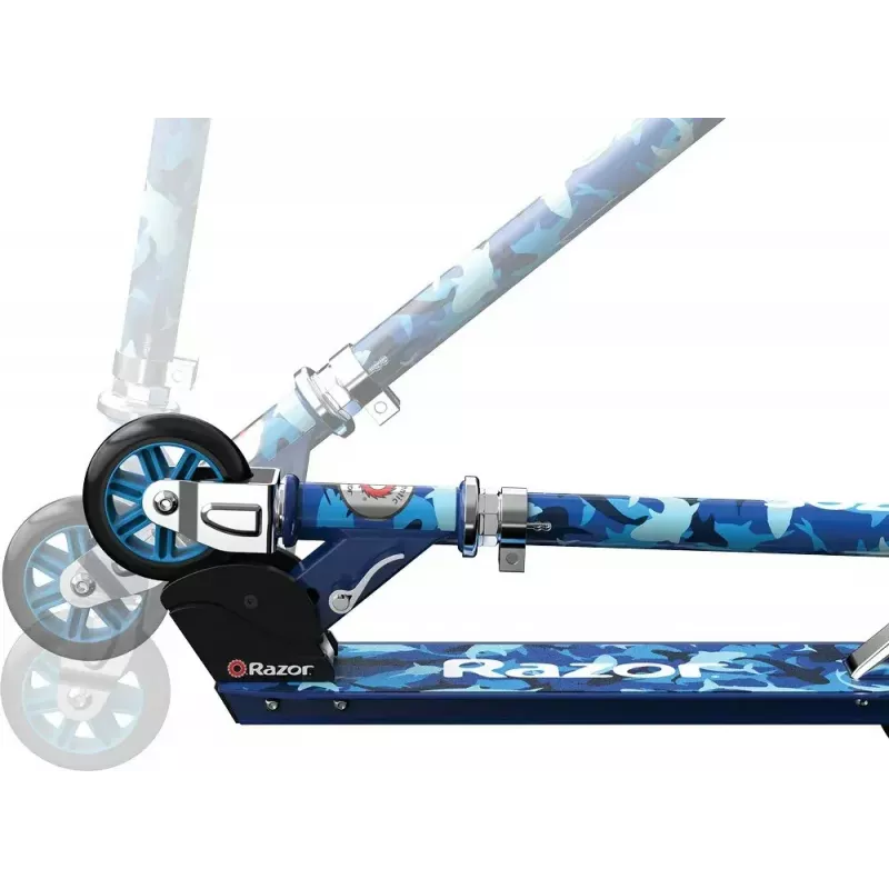 Razor Model A Shark Camo 13010345 trotinete infantil, guiador ajustável, azul