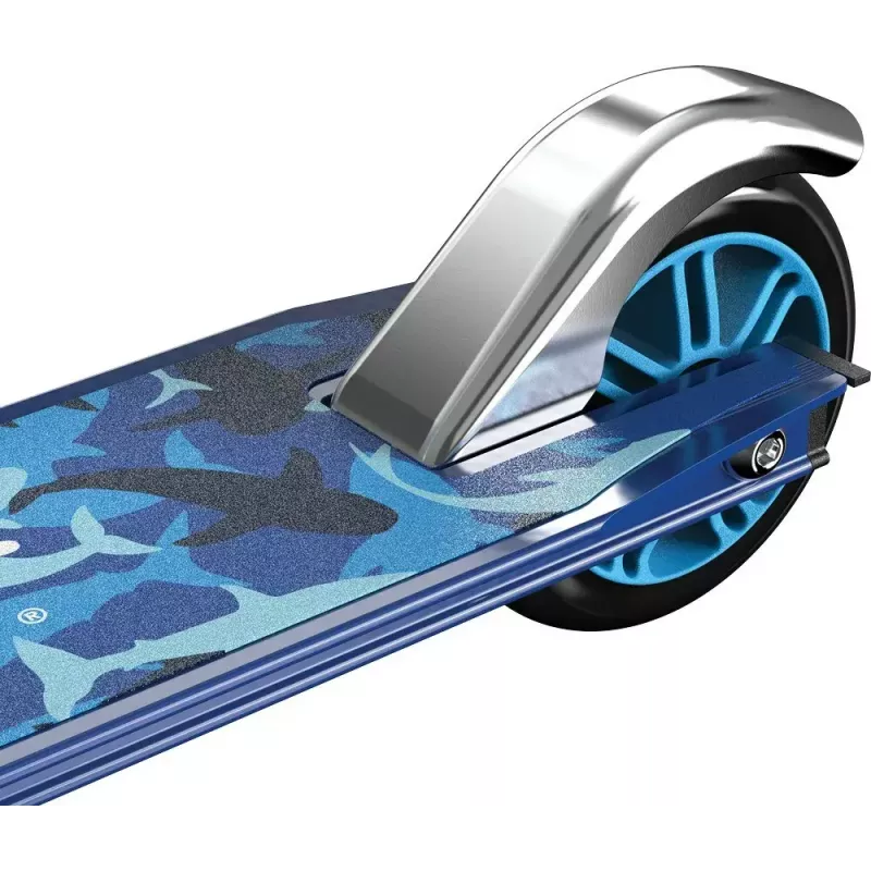 Razor Model A Shark Camo 13010345 trotinete infantil, guiador ajustável, azul
