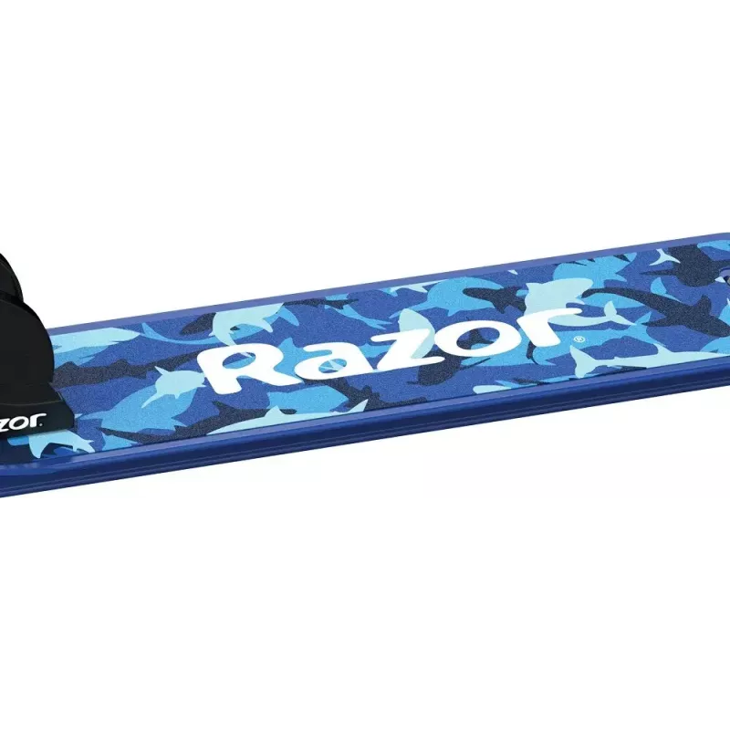 Razor Model A Shark Camo 13010345 trotinete infantil, guiador ajustável, azul