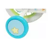 Bicicleta infantil Toimsa Bluey 12 polegadas — roda de 12 polegadas, azul e lima, travão dianteiro e traseiro, rodas de apoio