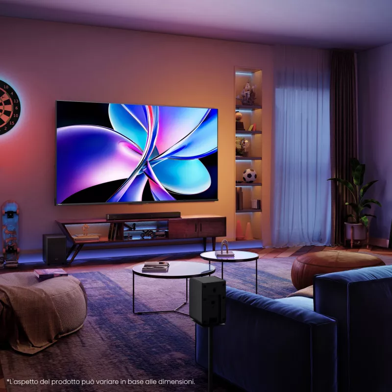 Hisense E7Q PRO 50E7Q PRO 127 cm (50 polegadas) 4K Ultra HD Smart TV Wi-Fi preto