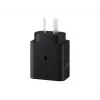 Carregador de parede Samsung EP-T4511 45W USB‑C PD 3.0, 100–240V, preto, para smartphone e tablet