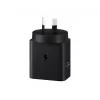 Carregador de parede Samsung EP-T4511 45W USB‑C PD 3.0, 100–240V, preto, para smartphone e tablet