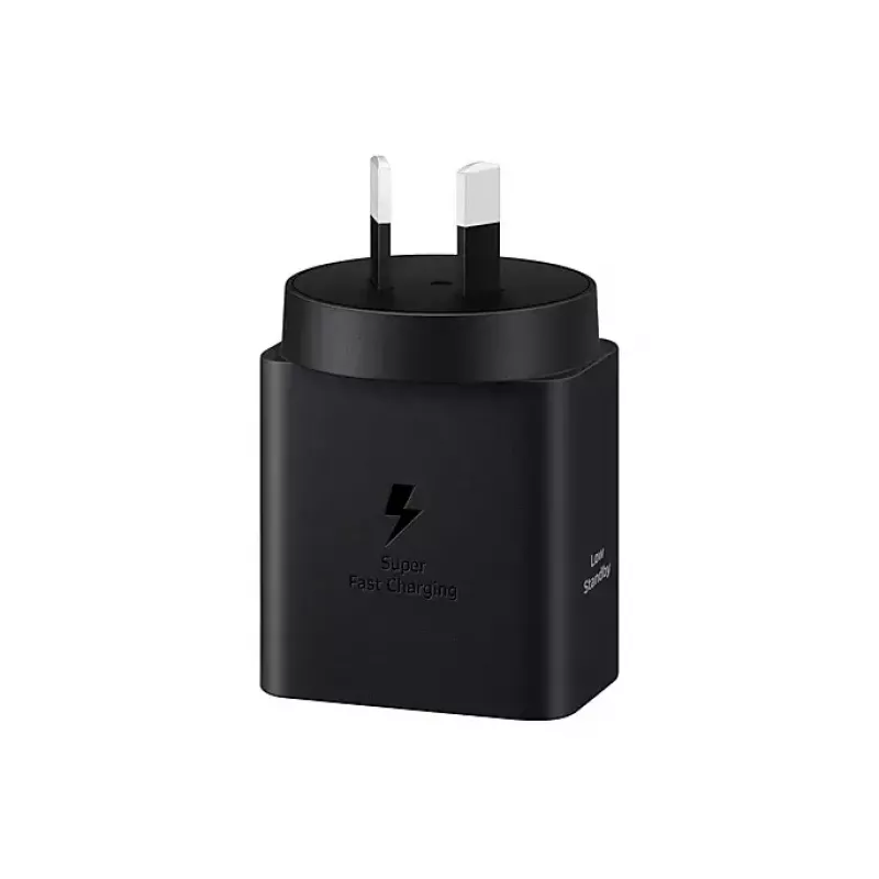 Carregador de parede Samsung EP-T4511 45W USB‑C PD 3.0, 100–240V, preto, para smartphone e tablet